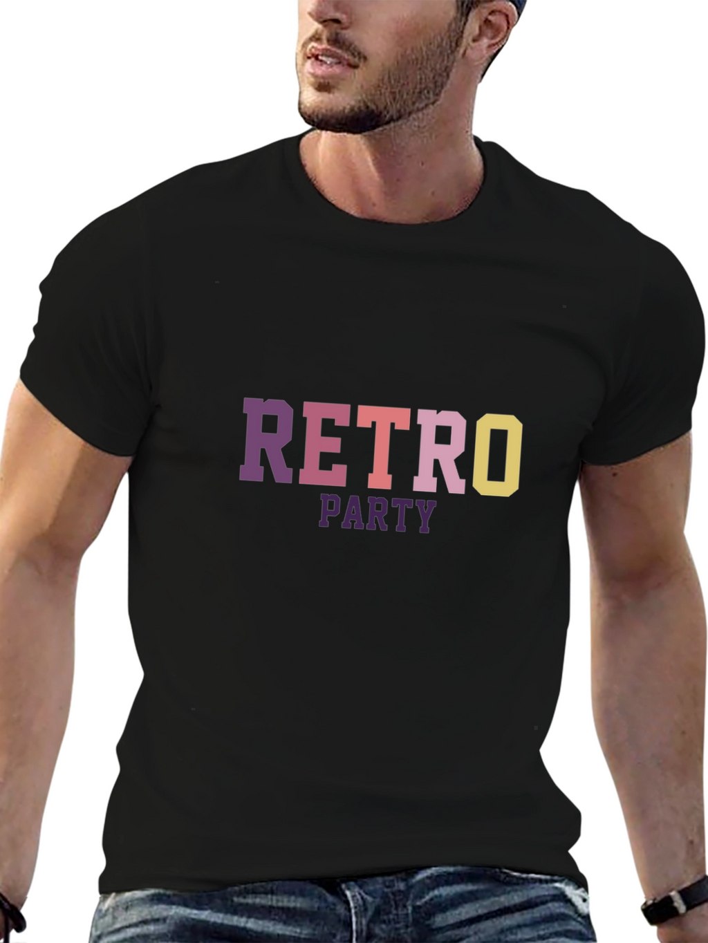 Retro Party Graphic T-Shirt