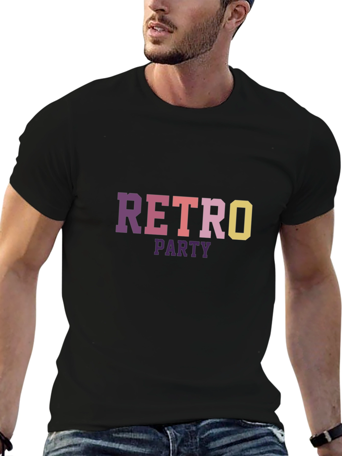 Retro Party Graphic T-Shirt