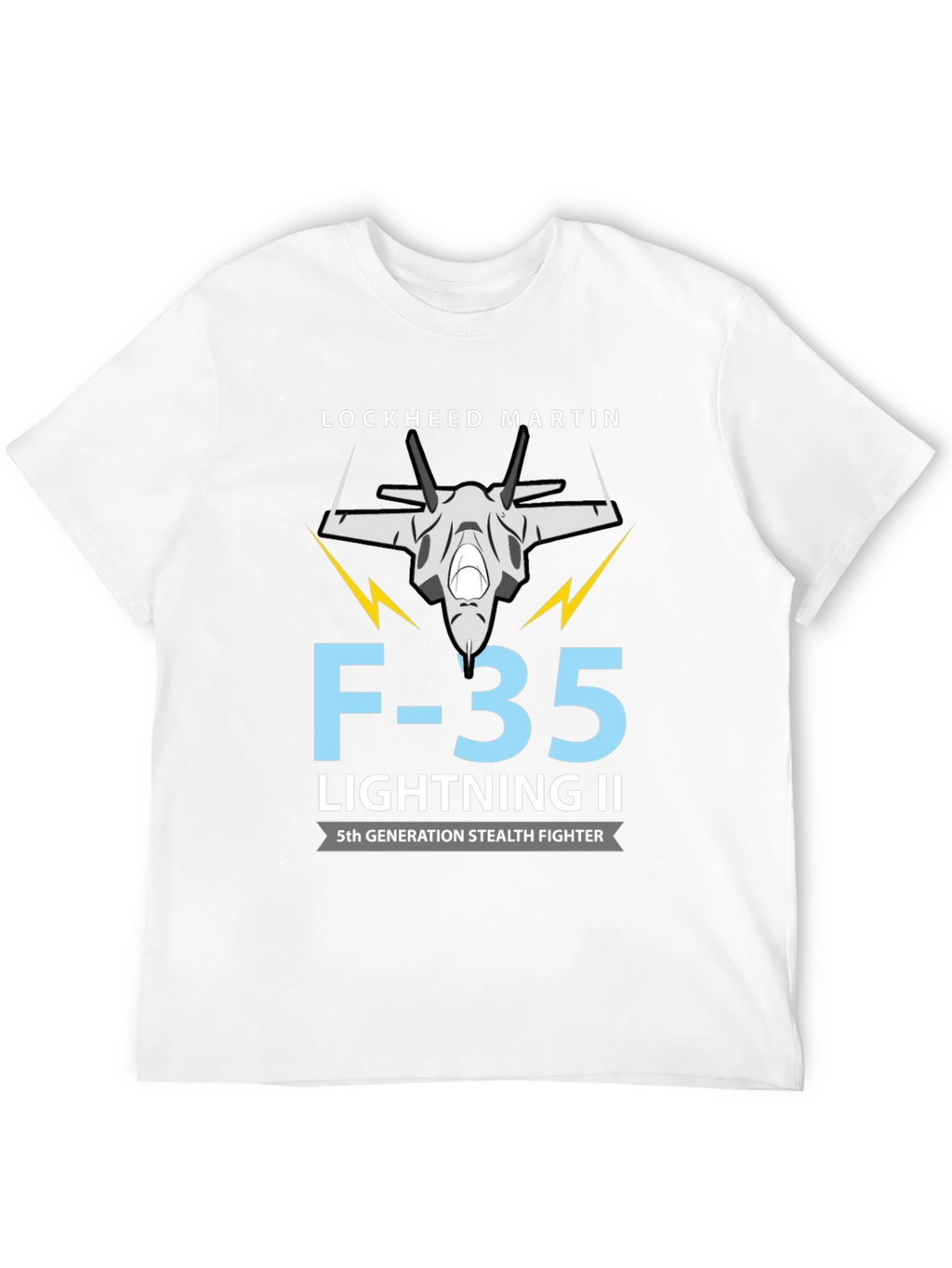 F-35 Lightning II Stealth Fighter Graphic T-Shirt