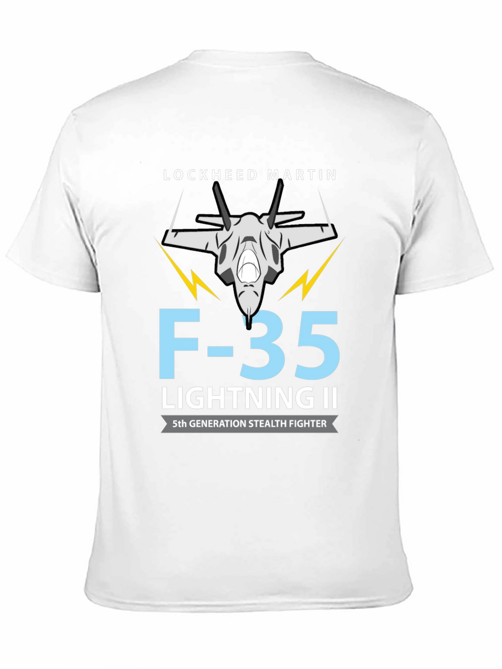F-35 Lightning II Stealth Fighter Graphic T-Shirt