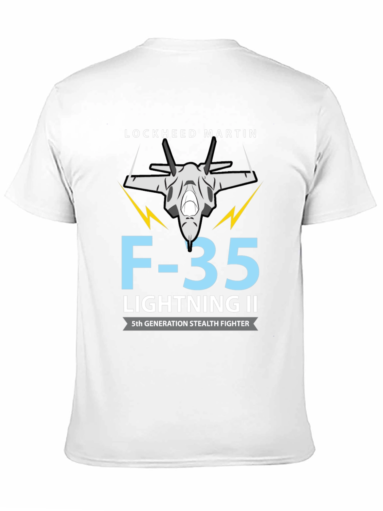F-35 Lightning II Stealth Fighter Graphic T-Shirt