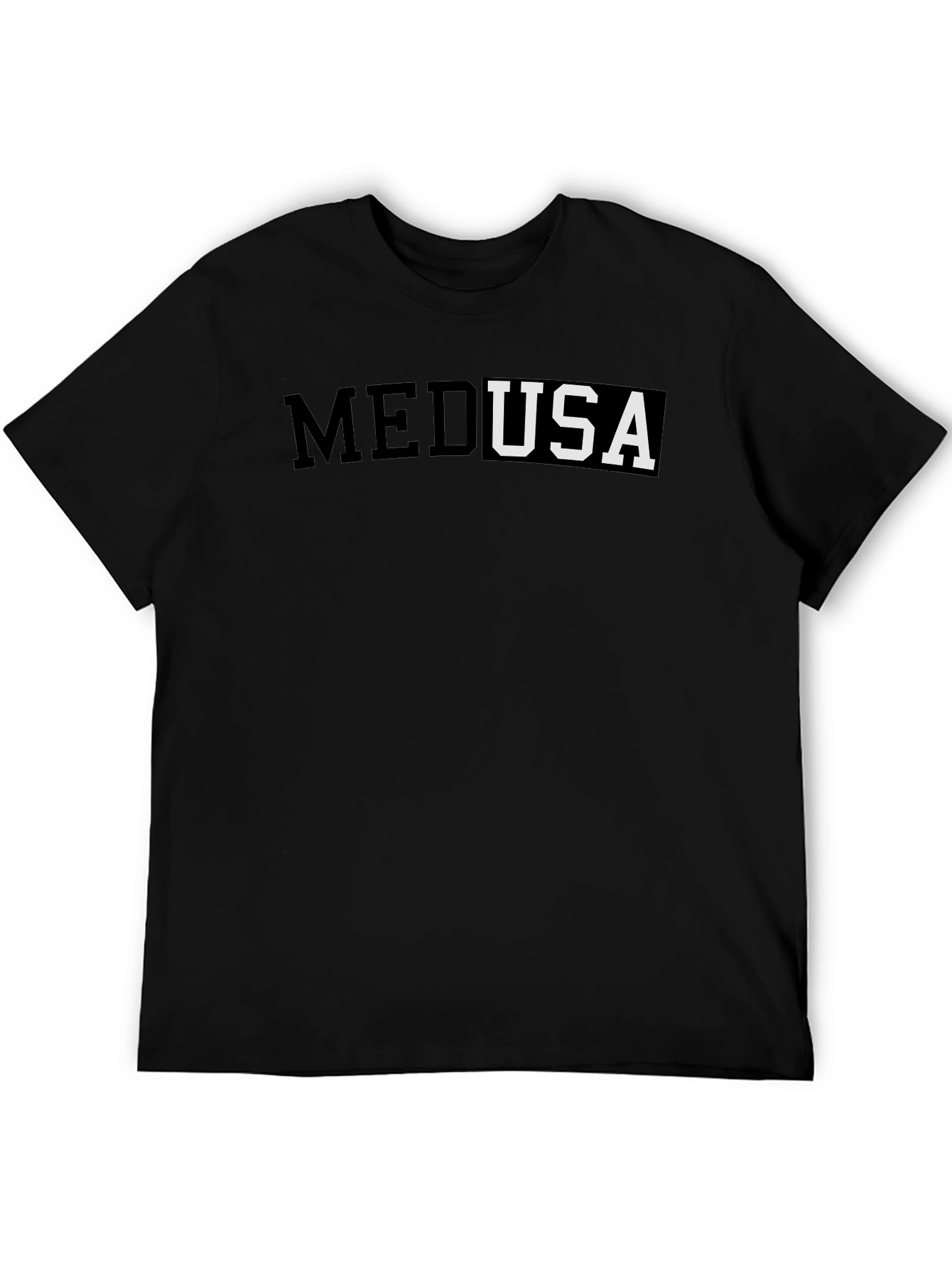 Medusa Black Graphic T-Shirt