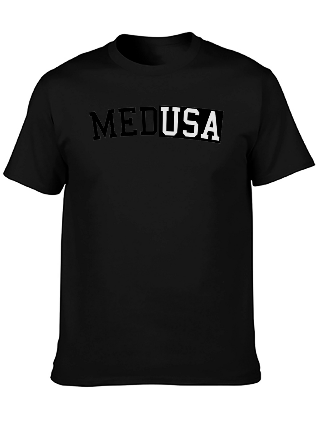 Medusa Black Graphic T-Shirt