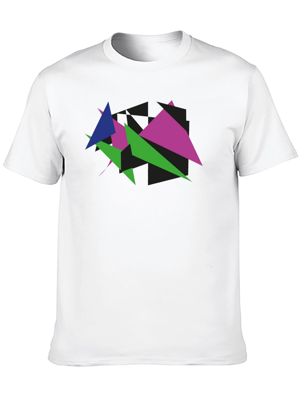 Geometric Triangle Graphic Tee