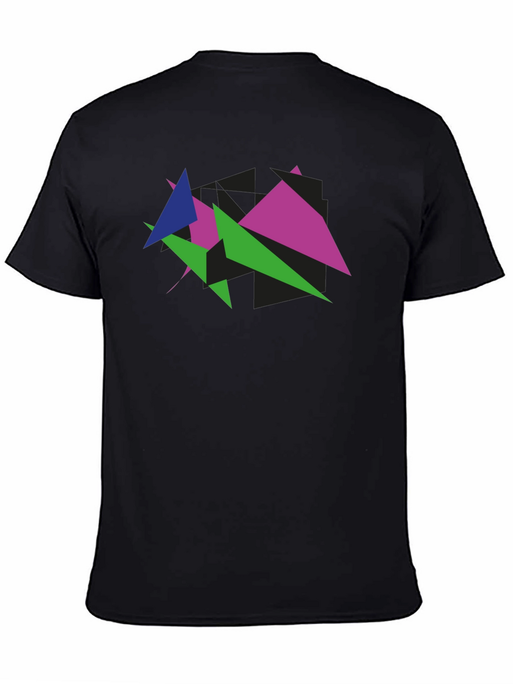 Geometric Triangle Graphic Tee