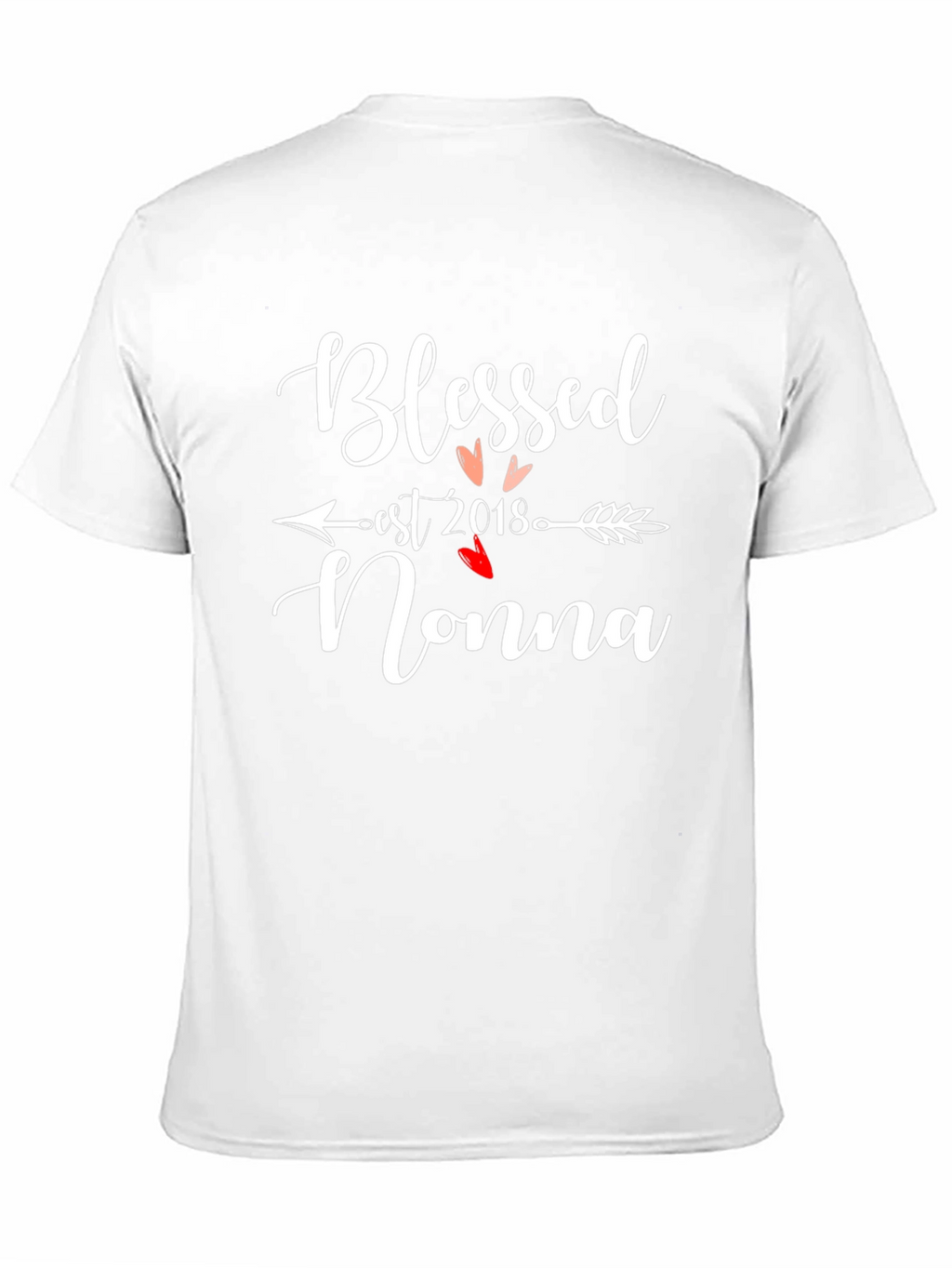 Blessed Nonna T-Shirt - Est. 2018 Graphic Tee