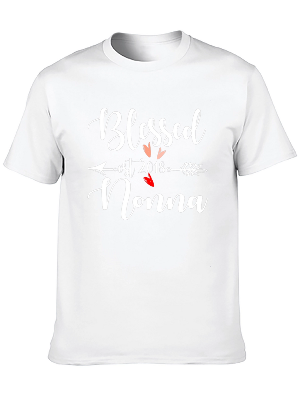 Blessed Nonna T-Shirt - Est. 2018 Graphic Tee