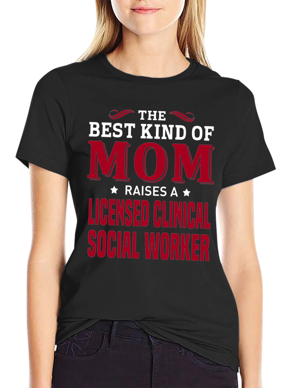Best Kind of Mom Licensed Social Worker Tee