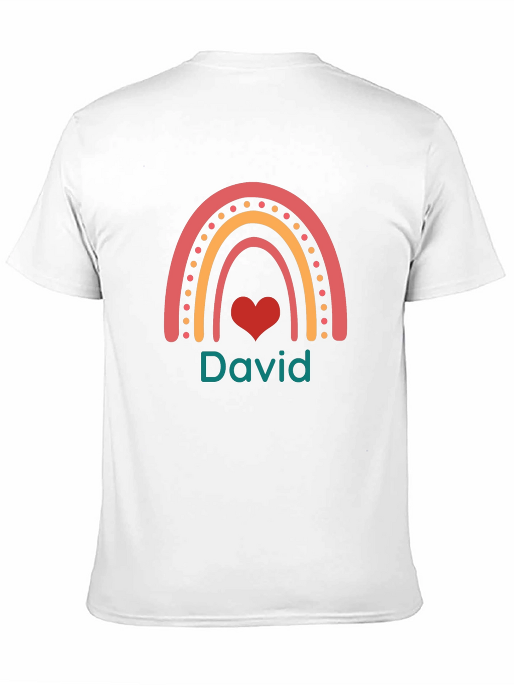 Personalized Rainbow Name T-Shirt