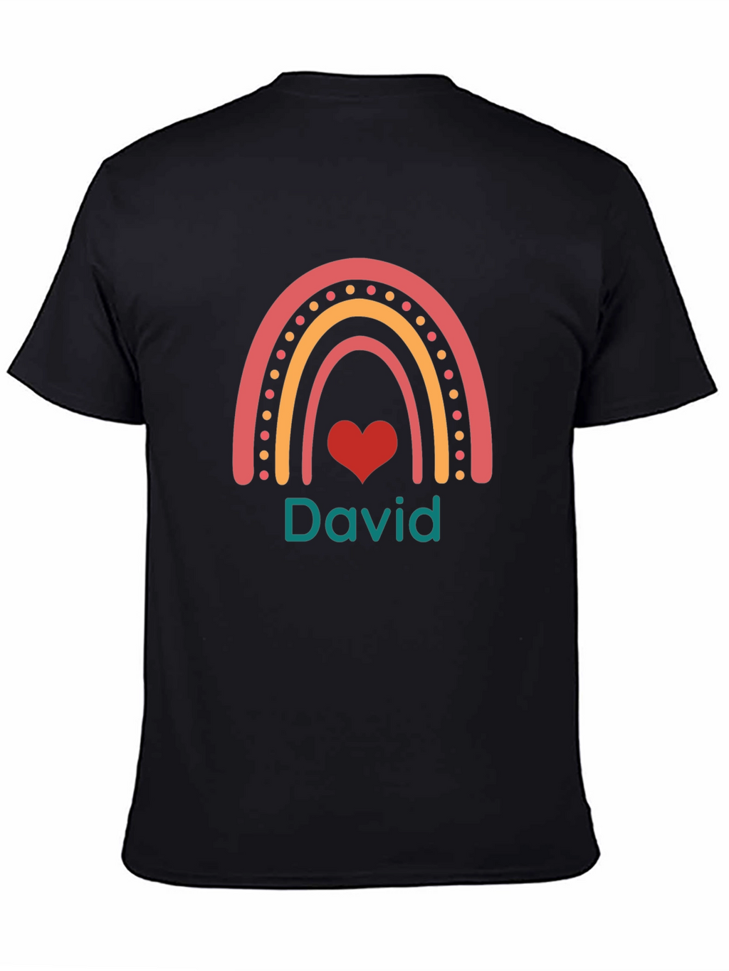 Personalized Rainbow Name T-Shirt
