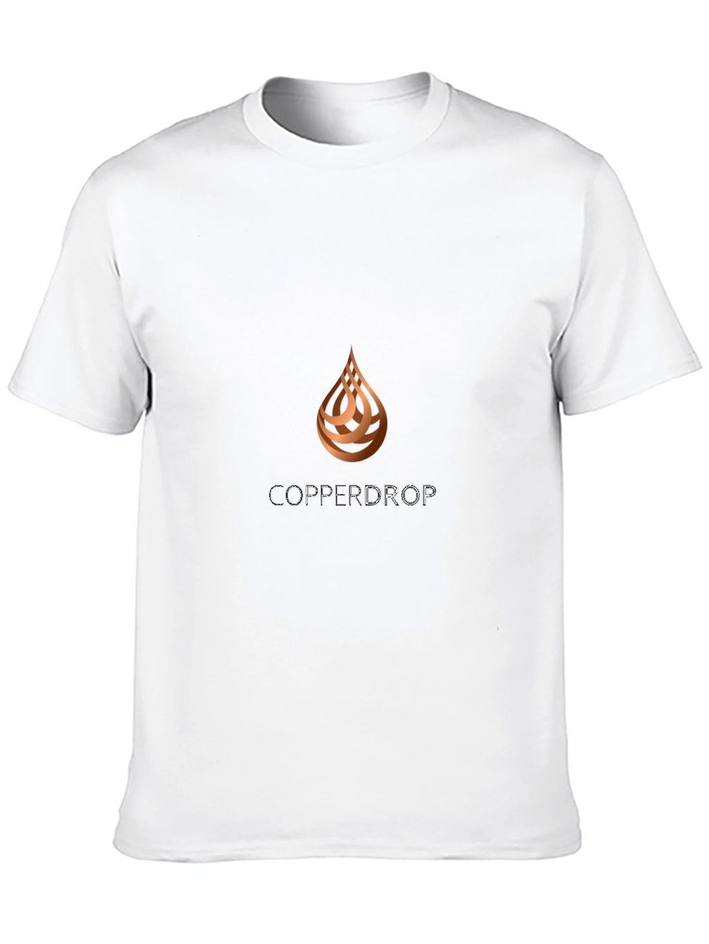 Mens Black Copperdrop Logo T-Shirt