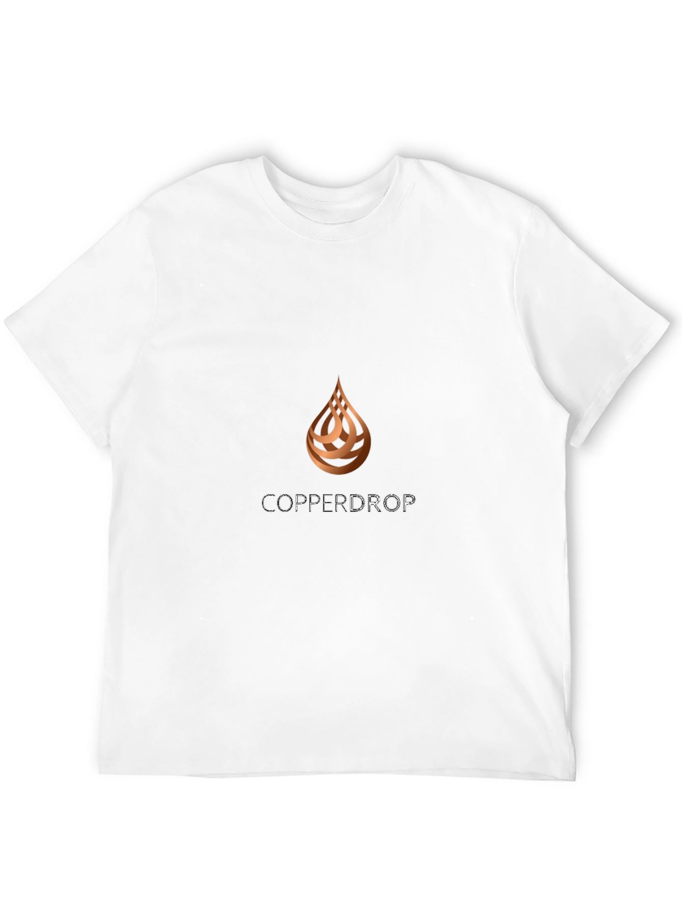 Mens Black Copperdrop Logo T-Shirt