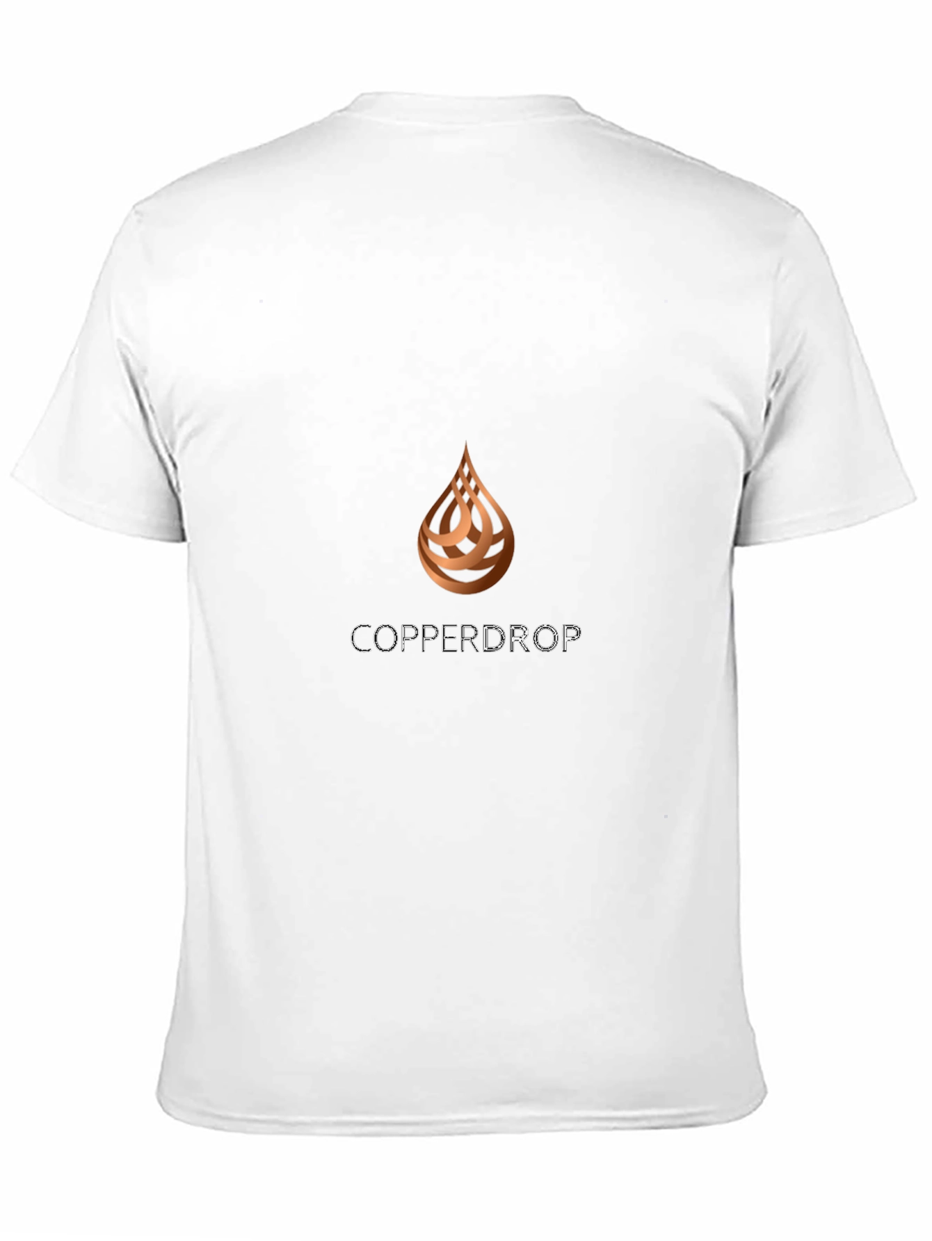 Mens Black Copperdrop Logo T-Shirt