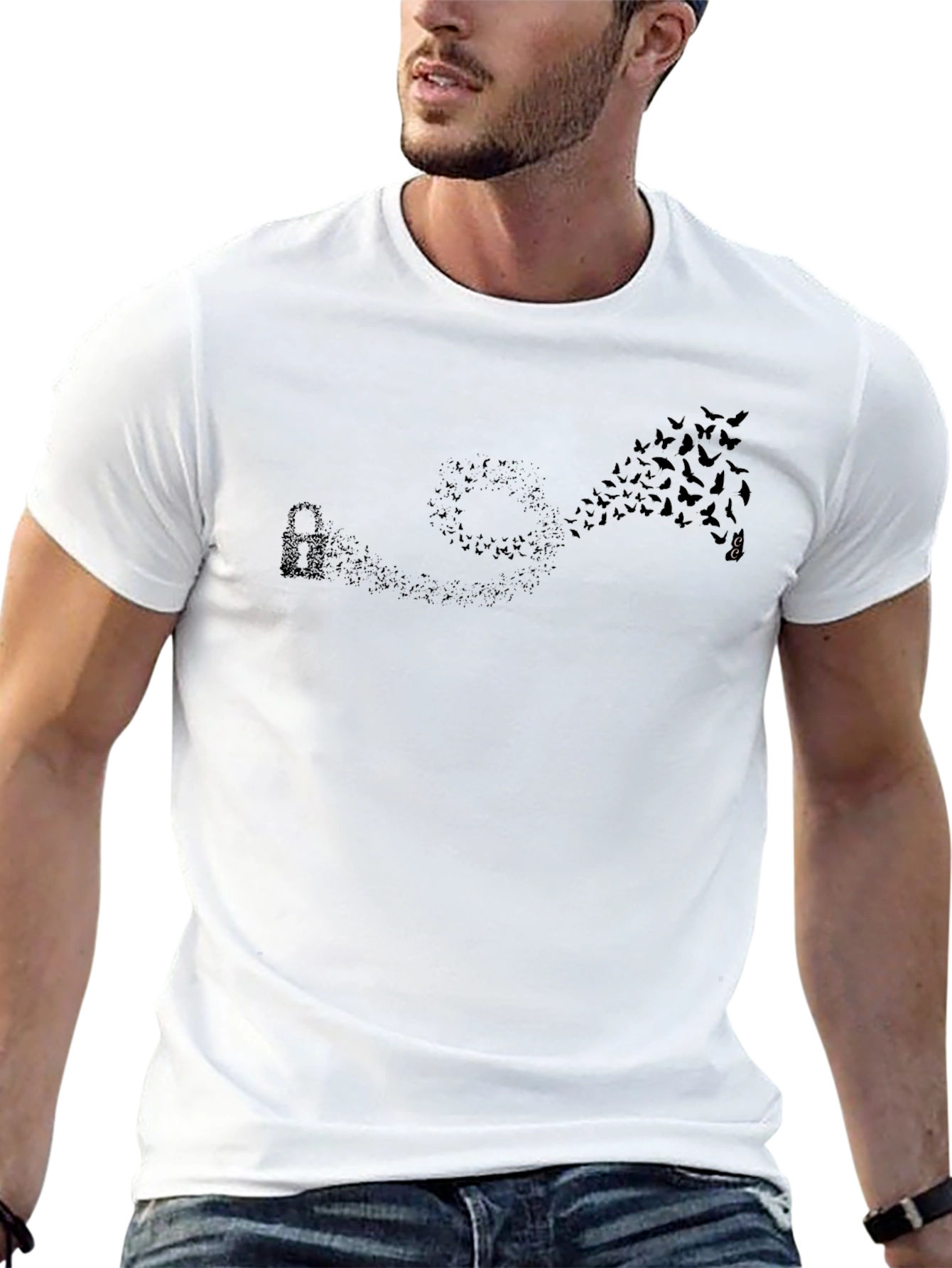Unlock Your Potential: Butterfly Graphic Tee