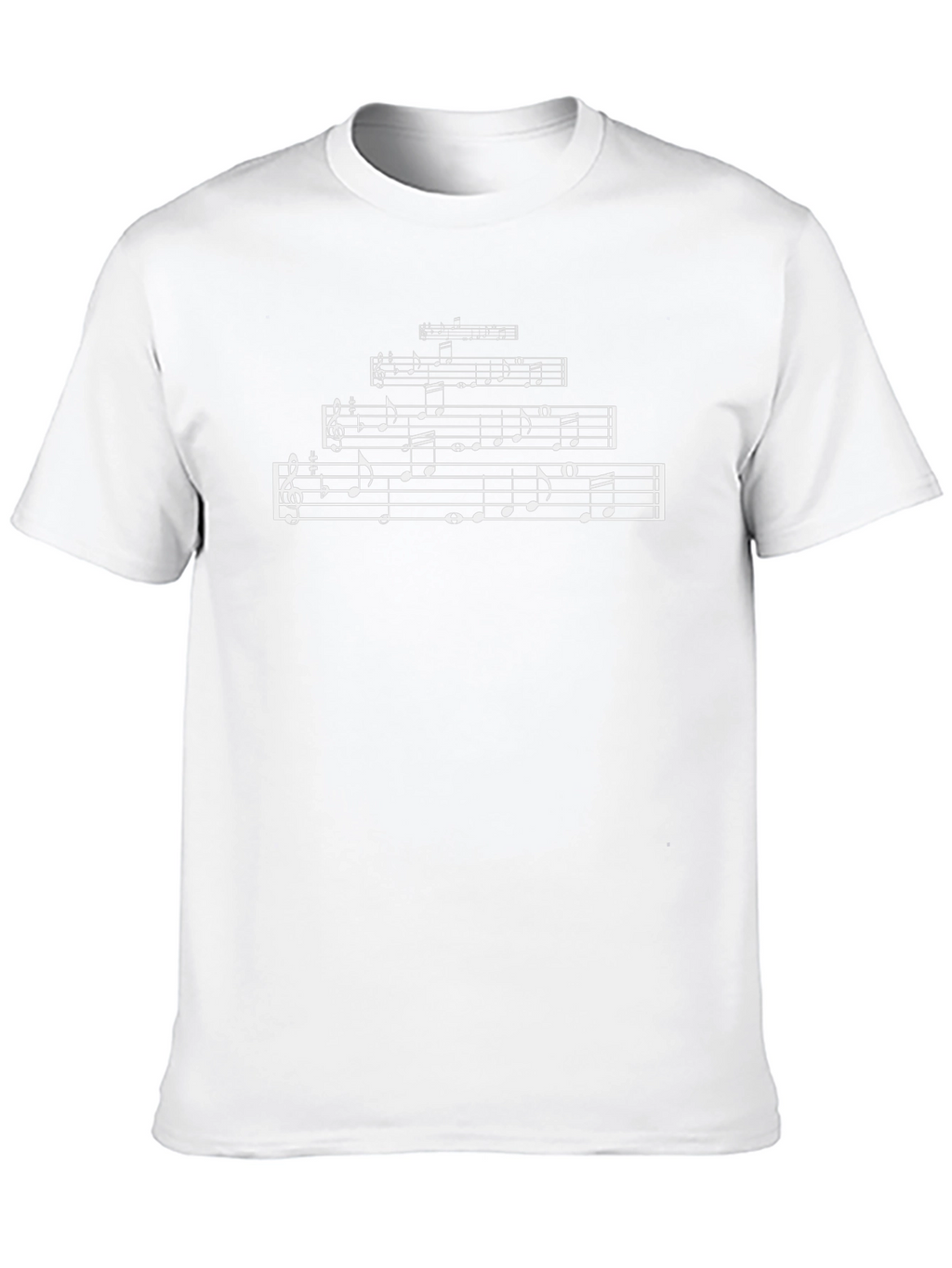 Musical Note Graphic T-Shirt