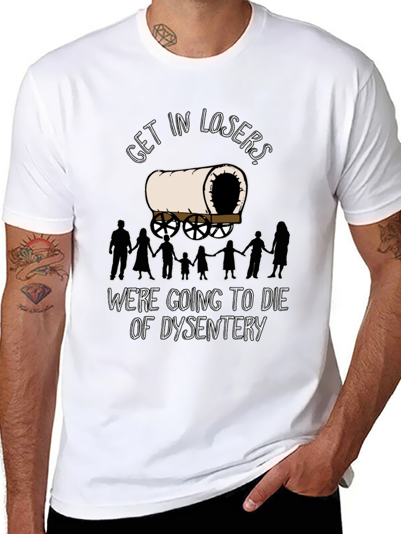 Dysentery Oregon Trail Graphic T-Shirt
