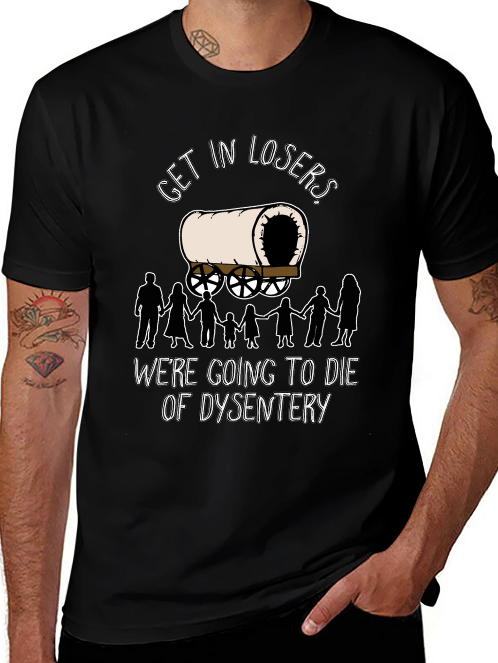 Dysentery Oregon Trail Graphic T-Shirt
