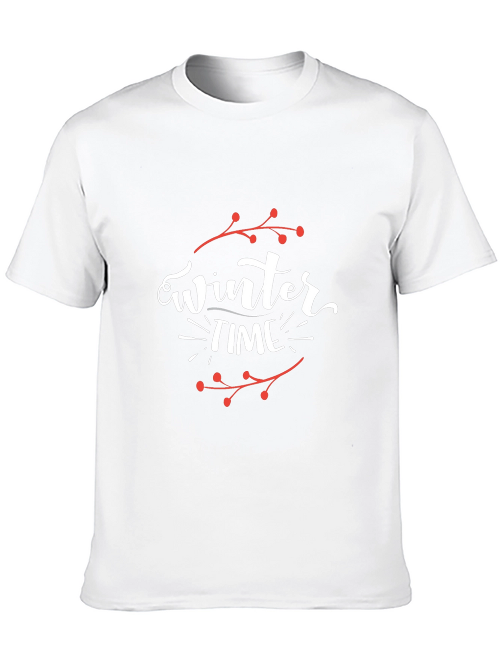 Winter Time Graphic Tee - Stylish Holiday Shirt