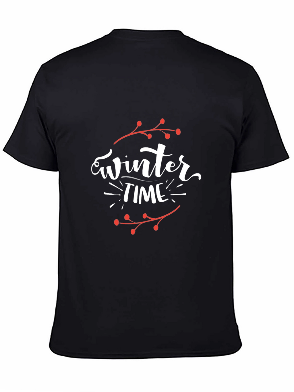 Winter Time Graphic Tee - Stylish Holiday Shirt