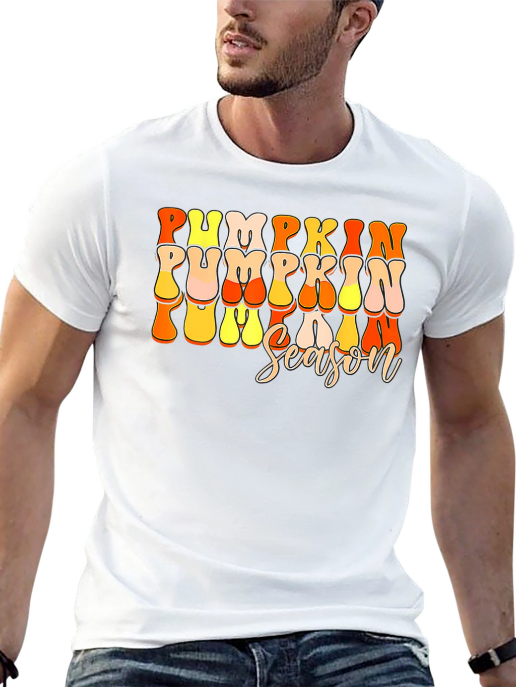 Pumpkin Season Graphic Tee - Fall Apparel