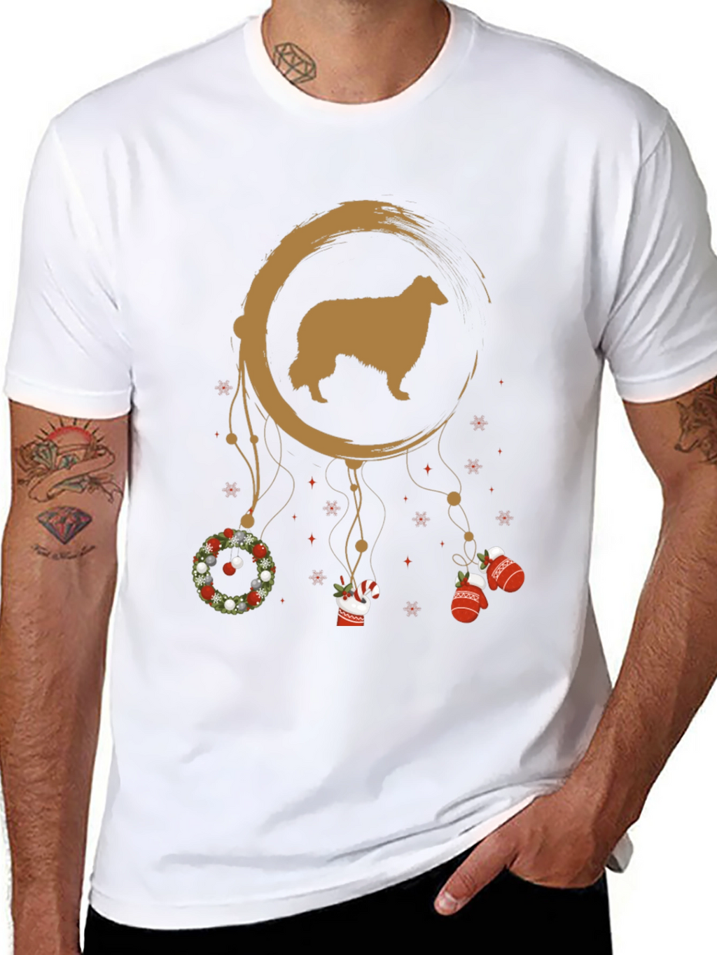 Dog Dream Catcher Graphic Tee