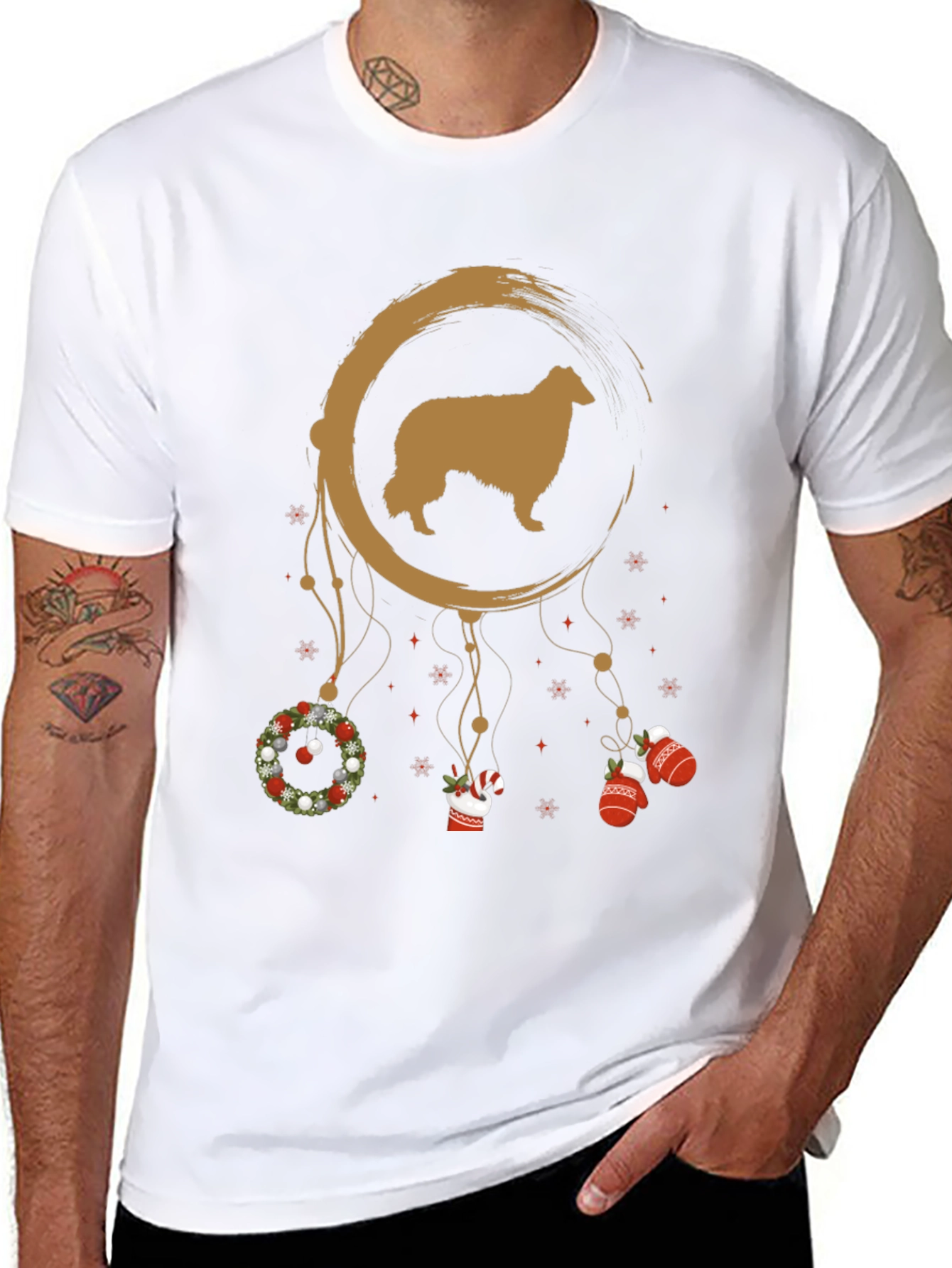 Dog Dream Catcher Graphic Tee