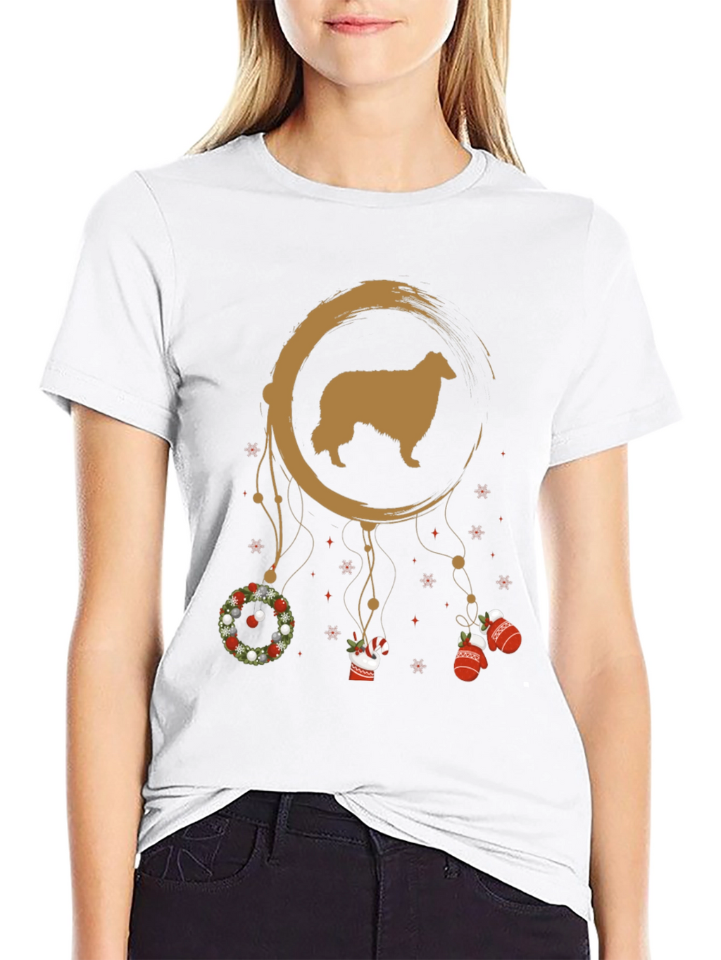 Dog Dream Catcher Graphic Tee