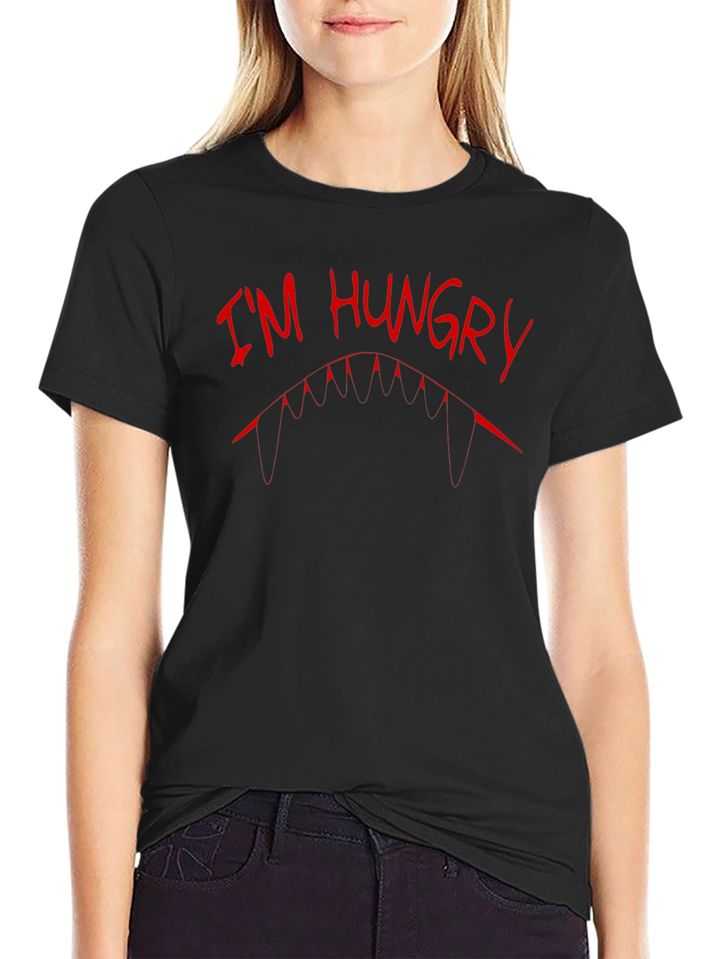 Im Hungry Shark Graphic Tee - Mens