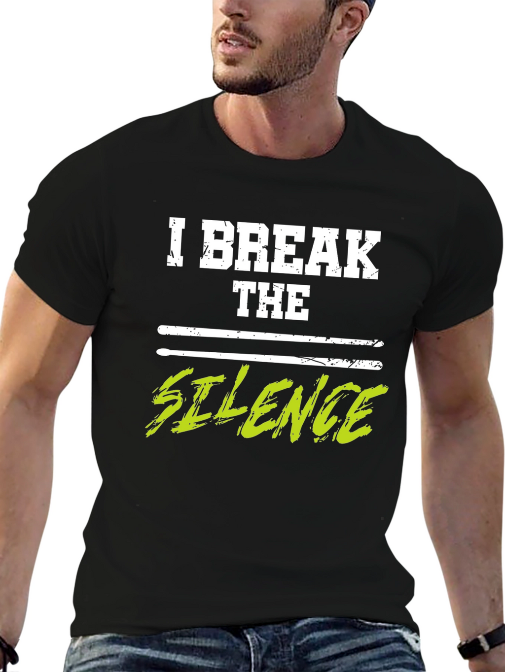 I Break The Silence Drummer T-Shirt