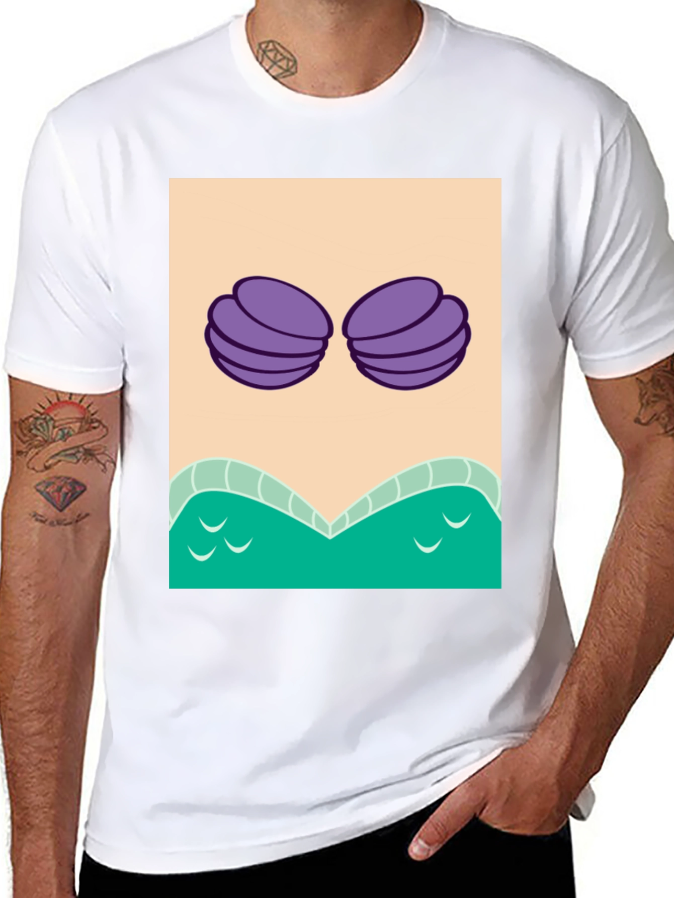 Ariel Inspired T-Shirt - Fun Costume Tee