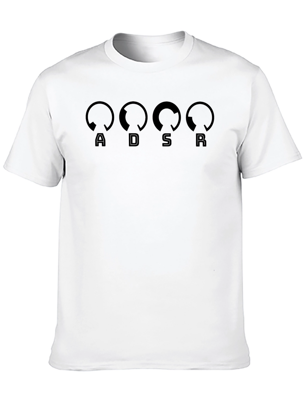 ADSR Synth Waveform Graphic T-Shirt