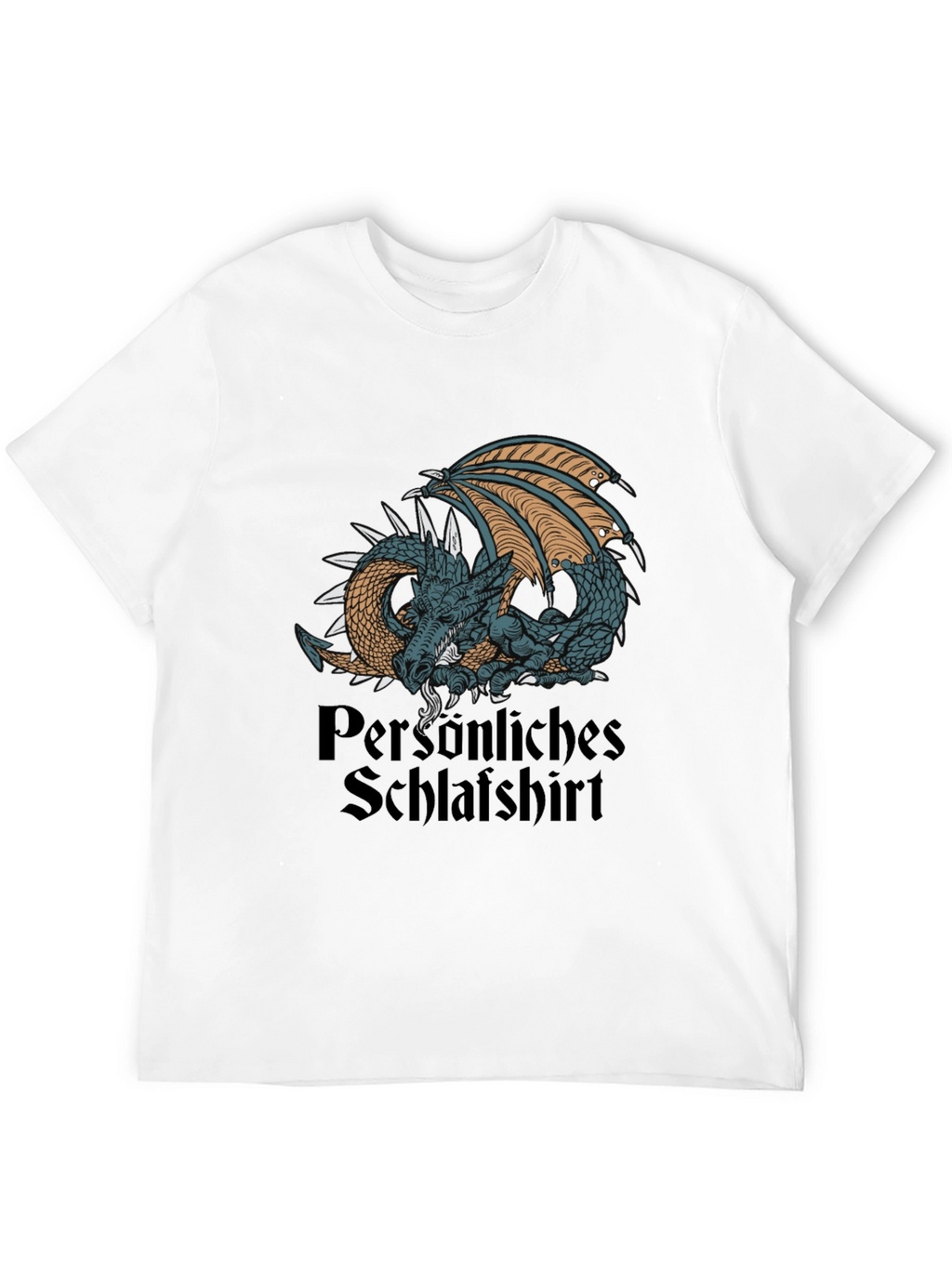 Dragon Schlafshirt Black T-Shirt