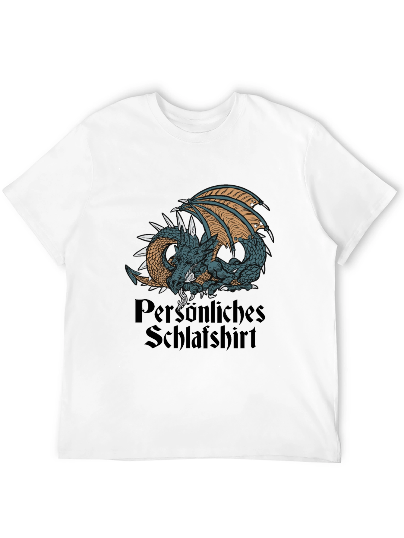 Dragon Schlafshirt Black T-Shirt
