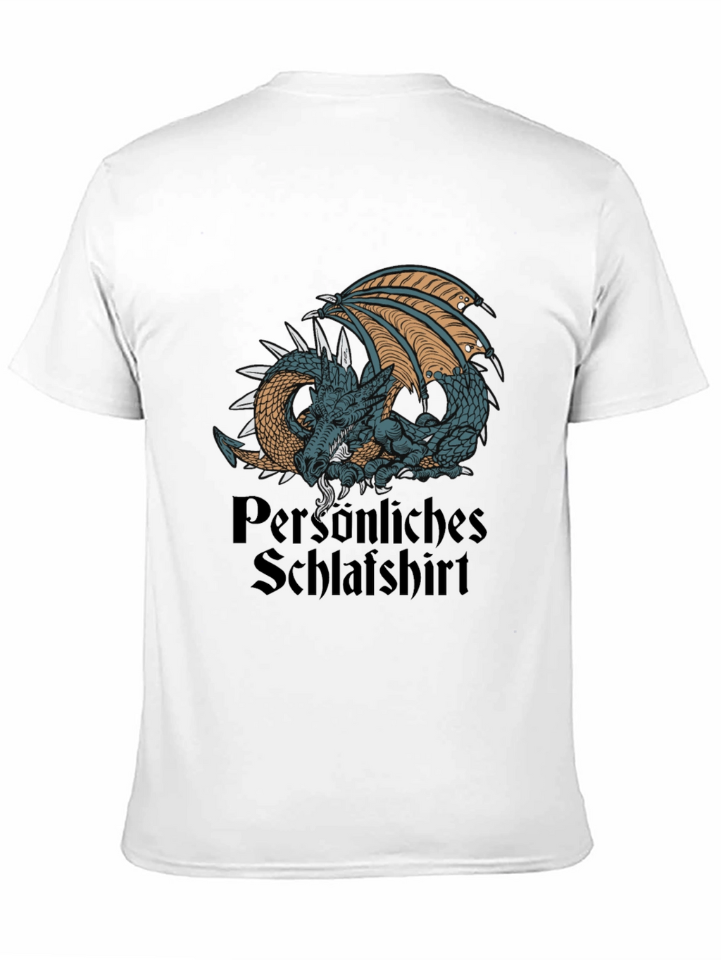 Dragon Schlafshirt Black T-Shirt