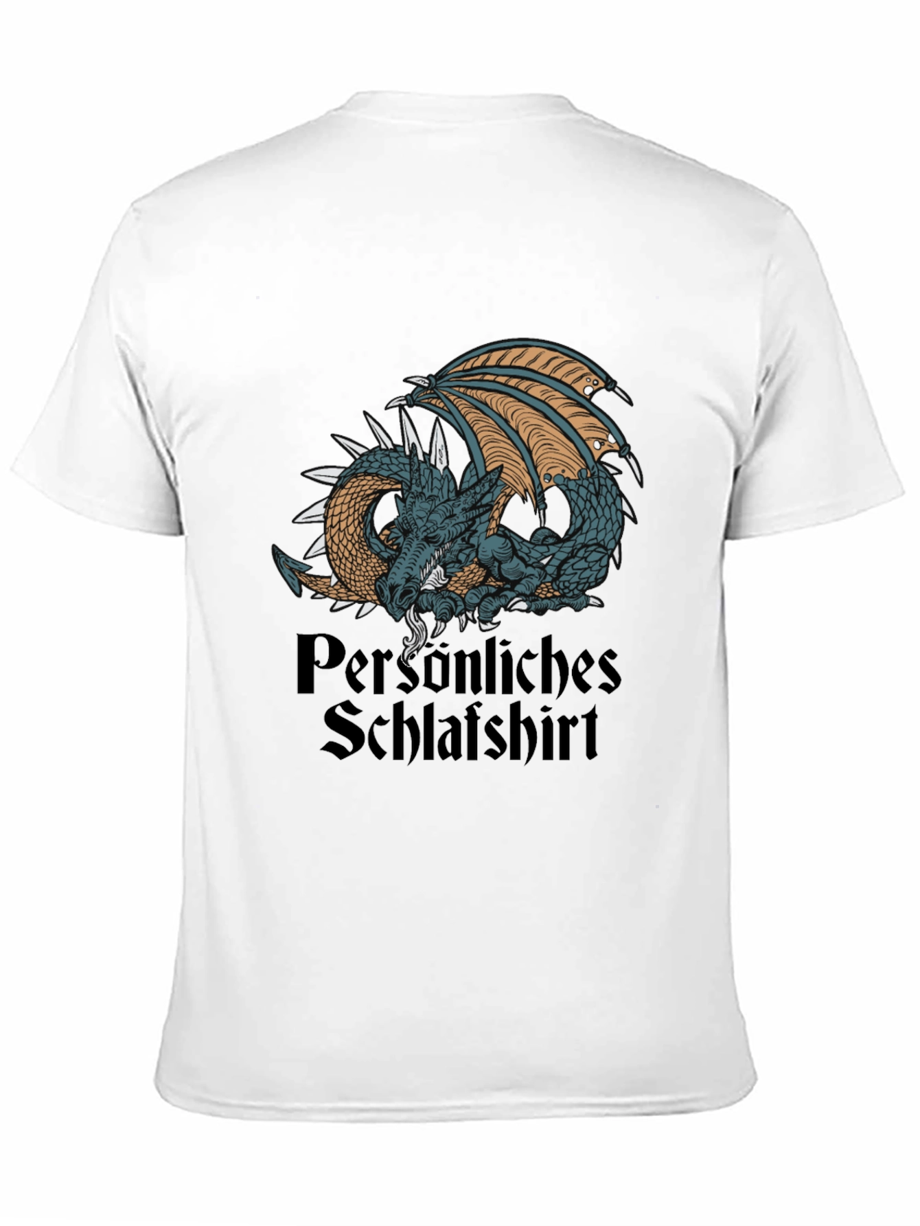 Dragon Schlafshirt Black T-Shirt