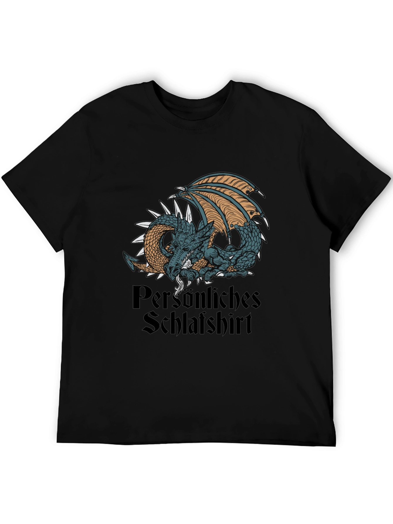 Dragon Schlafshirt Black T-Shirt