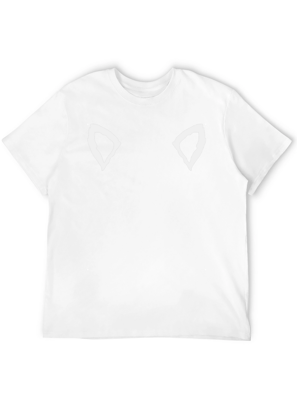 Cool Cat Ear Tee - Black Graphic T-Shirt