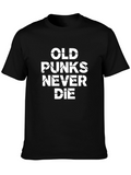 Old Punks Never Die Graphic Tee