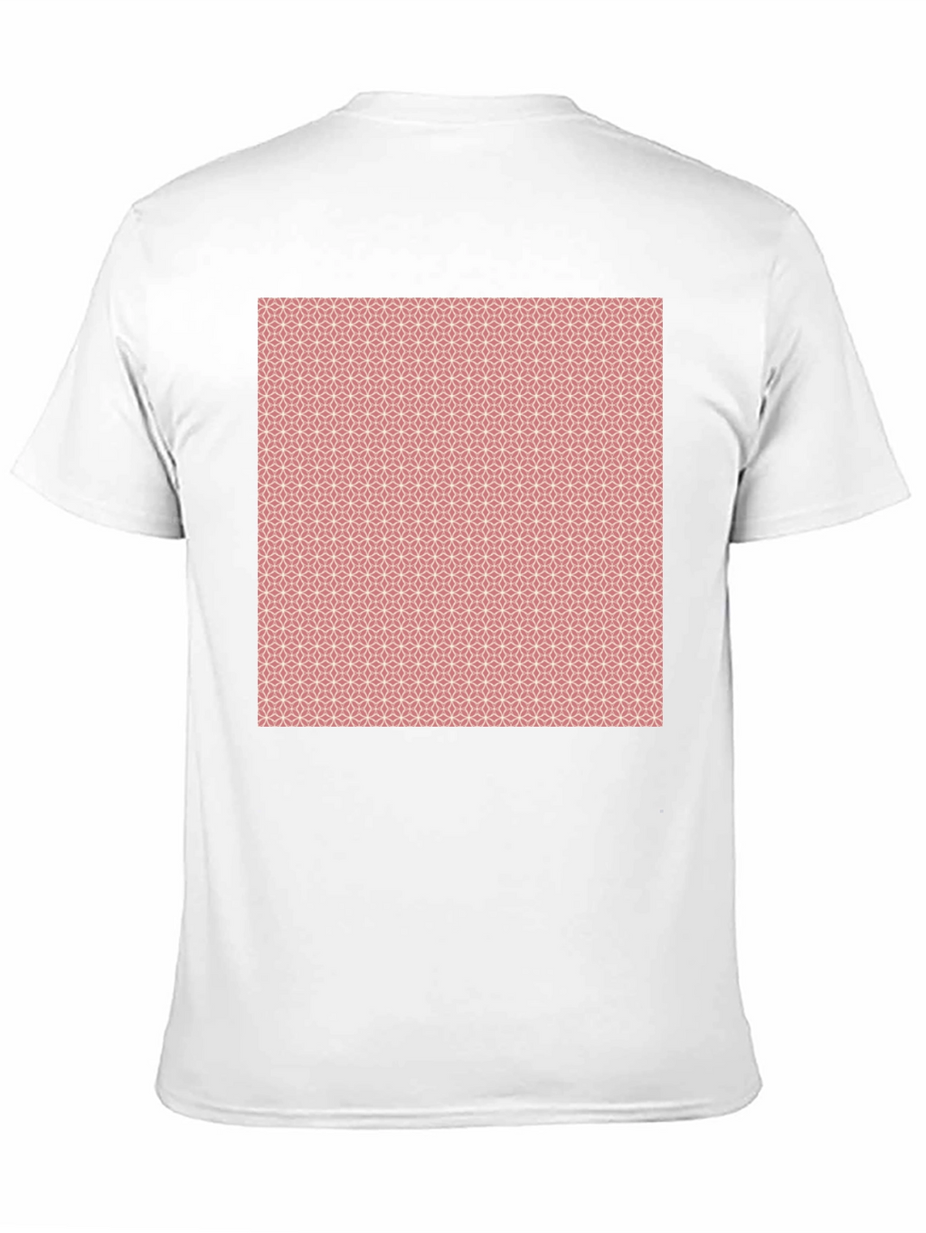 Geometric Print Black T-Shirt