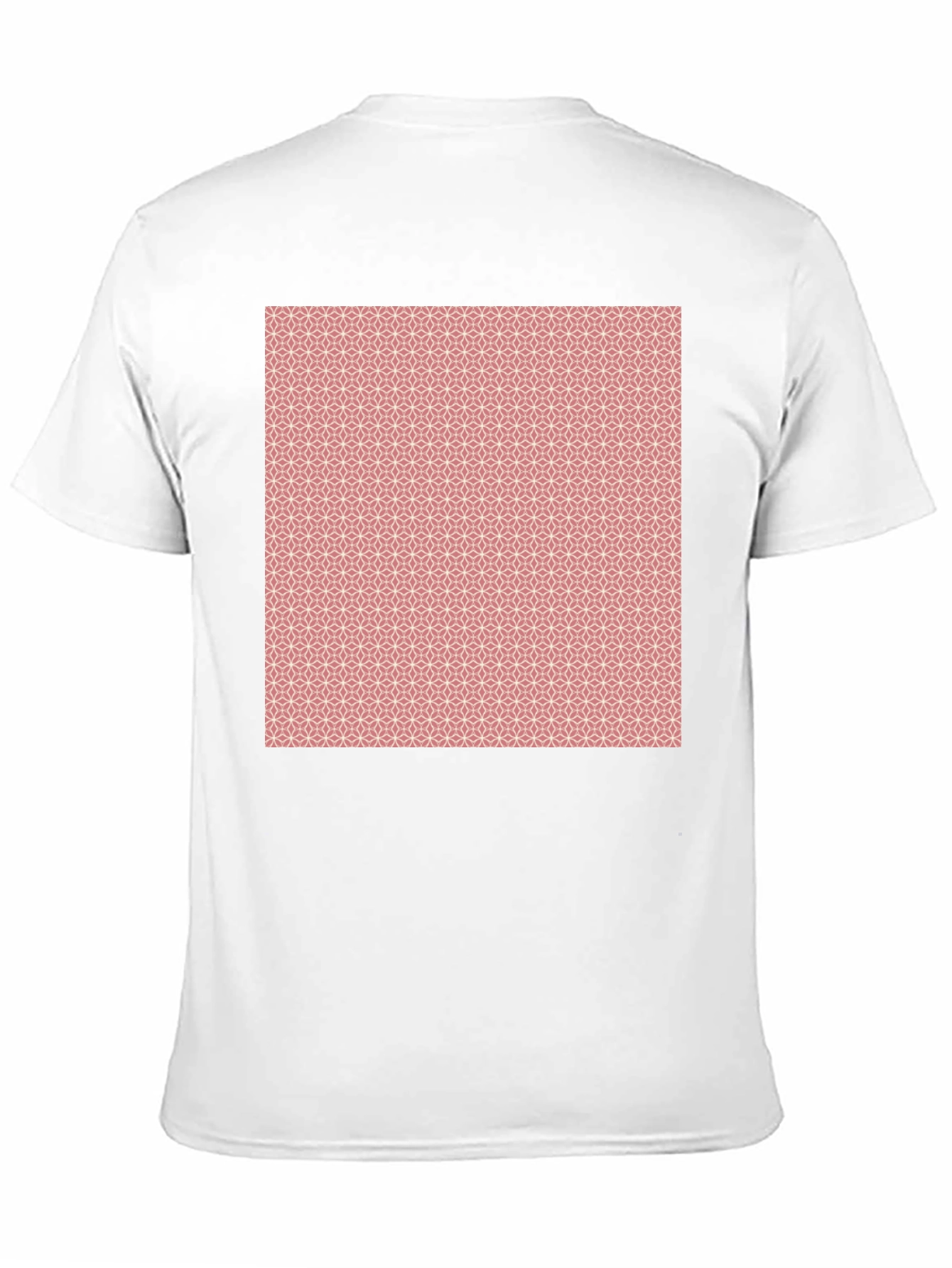 Geometric Print Black T-Shirt
