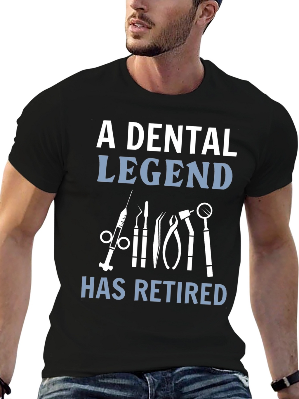 Dental Legend Retired Graphic T-Shirt