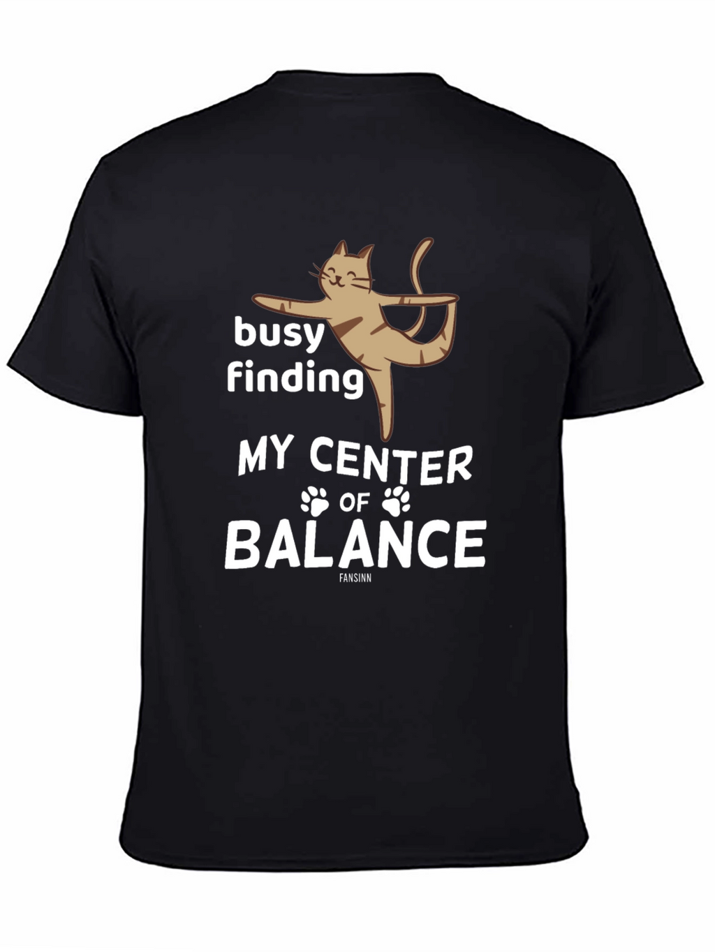 Yoga Cat T-Shirt - Find Your Center