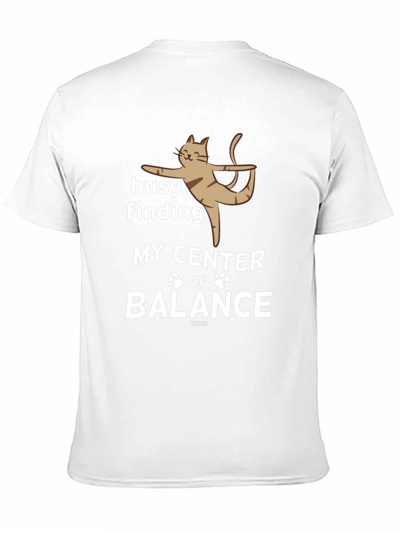 Yoga Cat T-Shirt - Find Your Center