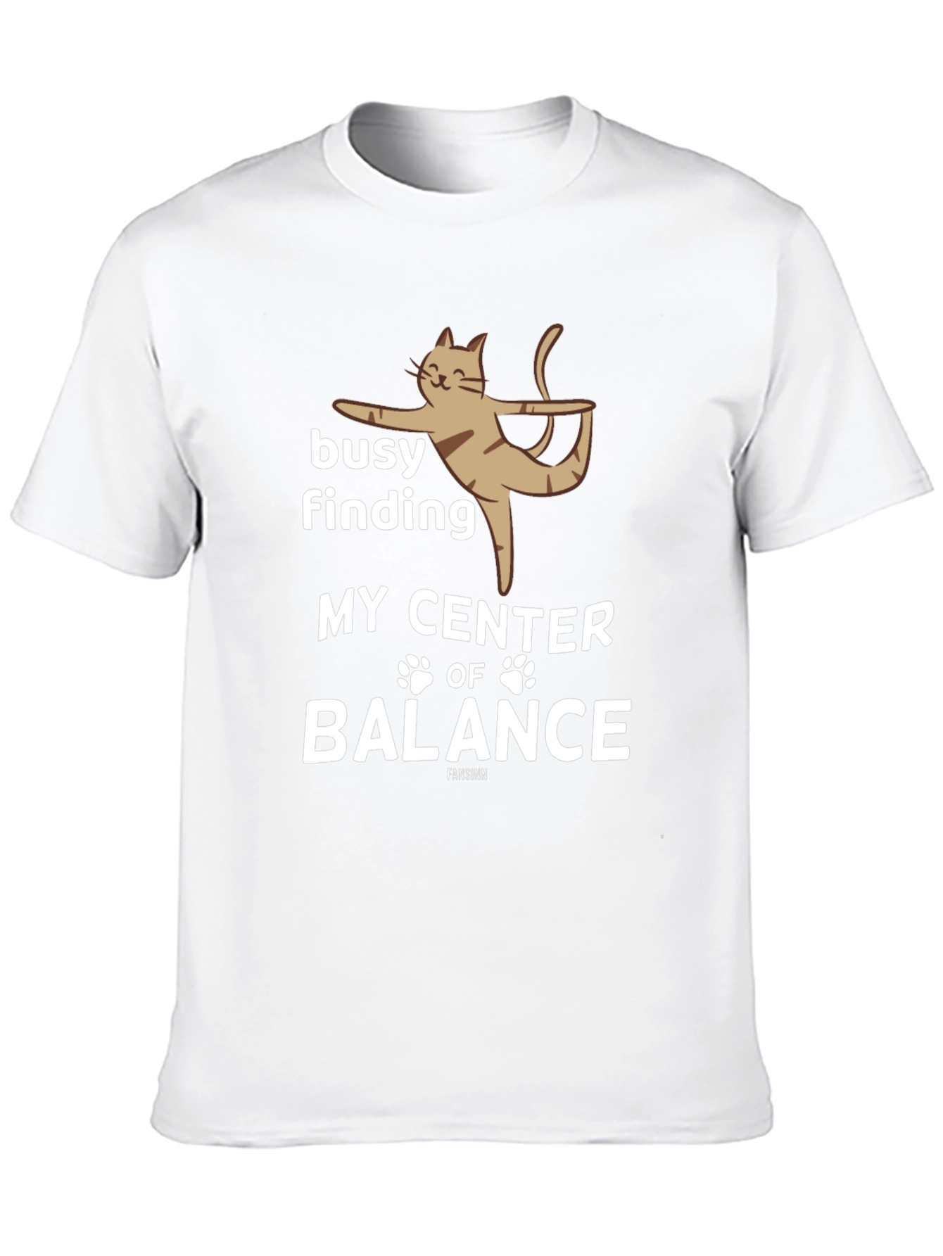 Yoga Cat T-Shirt - Find Your Center