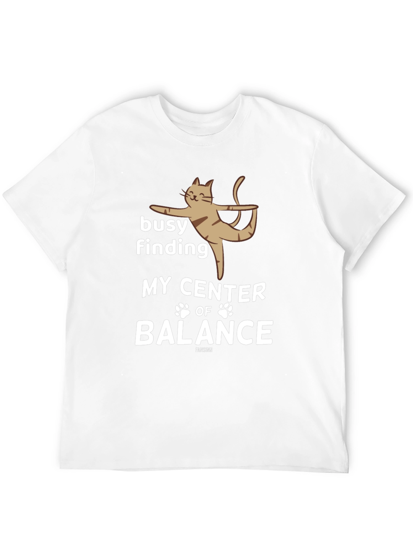 Yoga Cat T-Shirt - Find Your Center