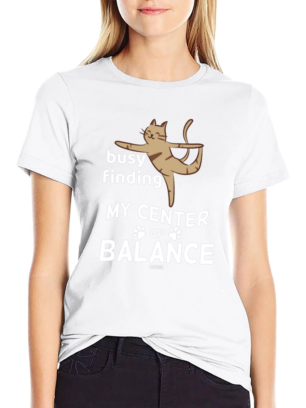 Yoga Cat T-Shirt - Find Your Center