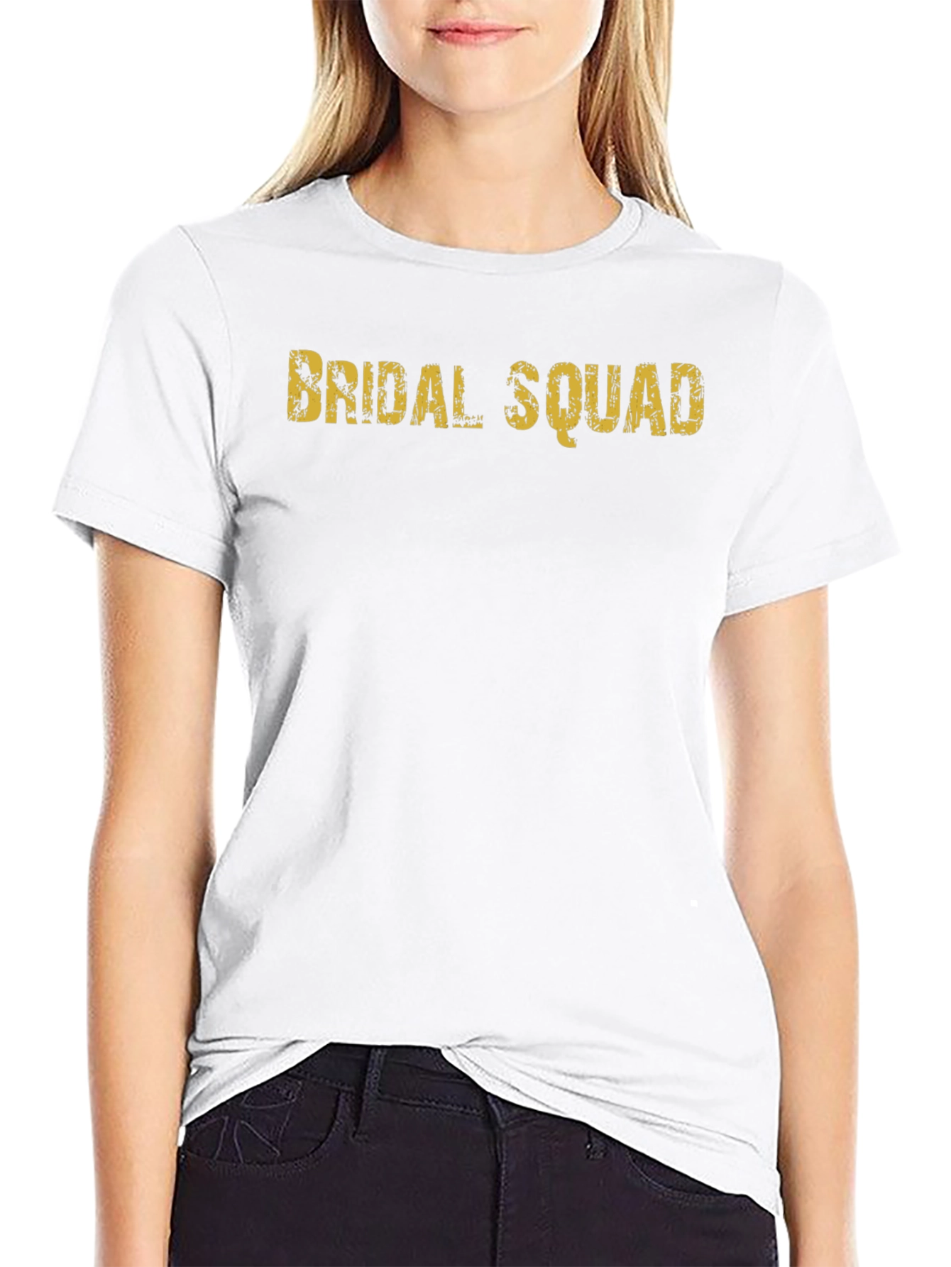 Bridal Squad Crew Neck T-Shirt