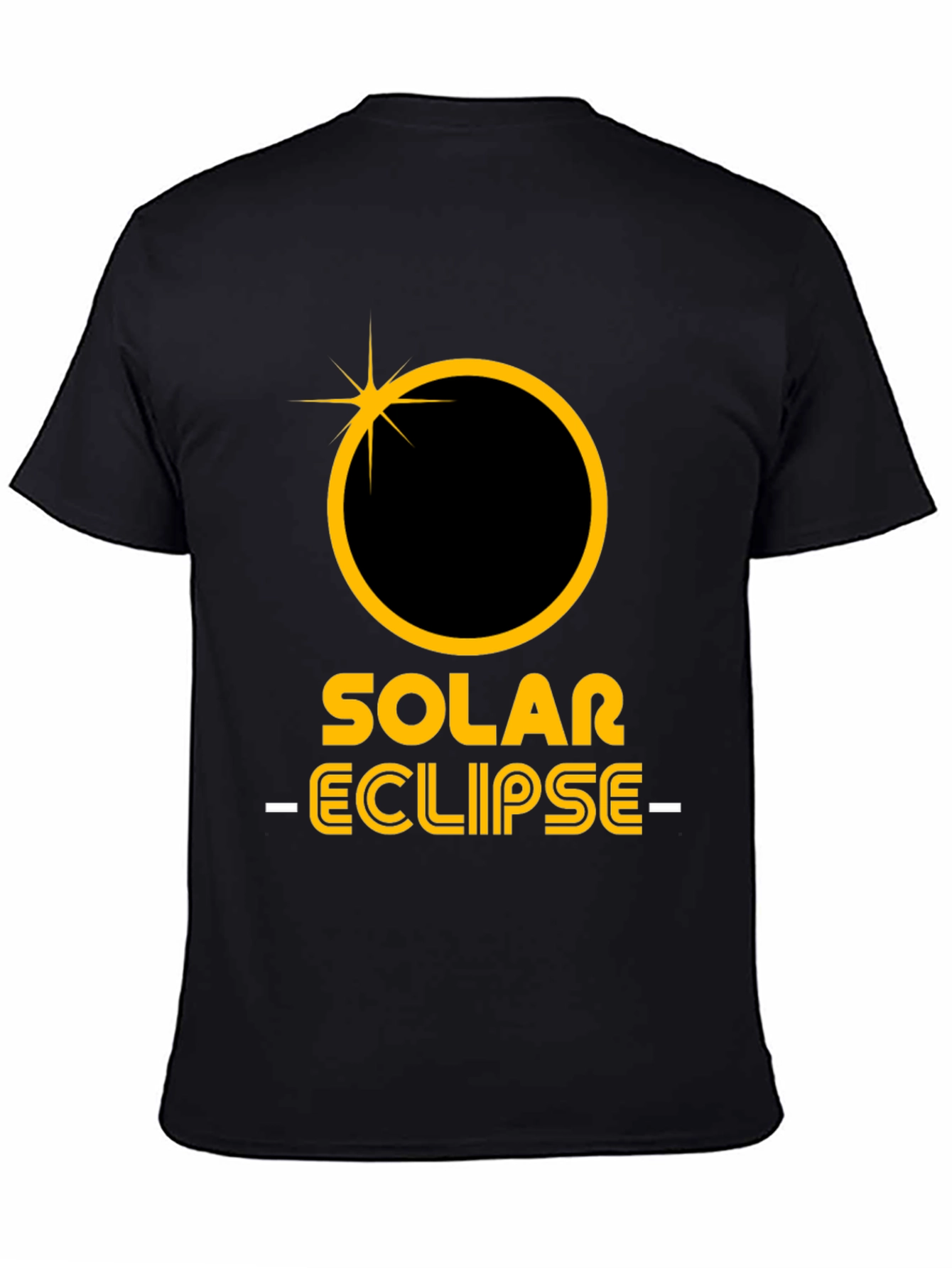 Solar Eclipse Graphic Tee - Astronomy Enthusiast Shirt