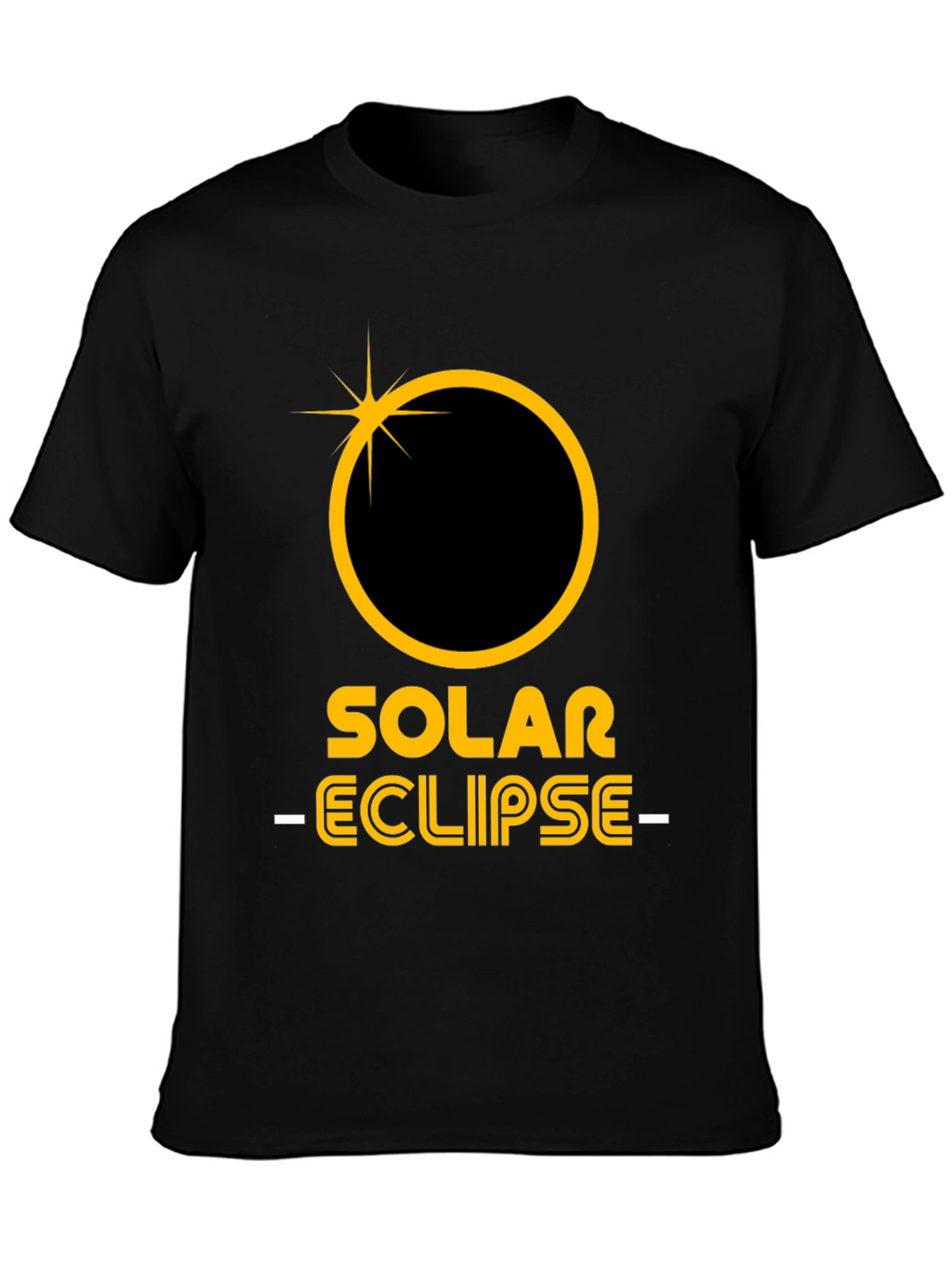 Solar Eclipse Graphic Tee - Astronomy Enthusiast Shirt