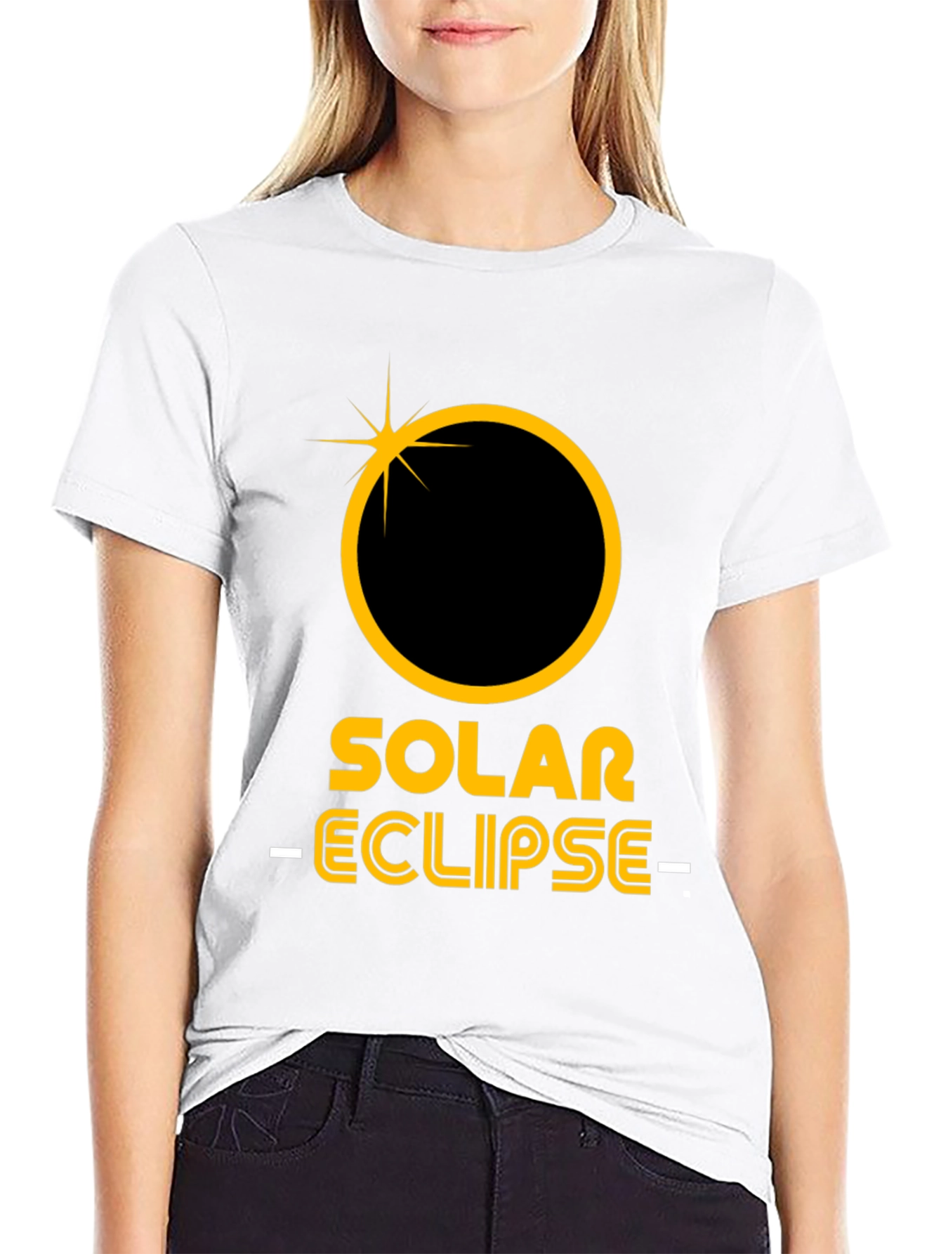 Solar Eclipse Graphic Tee - Astronomy Enthusiast Shirt
